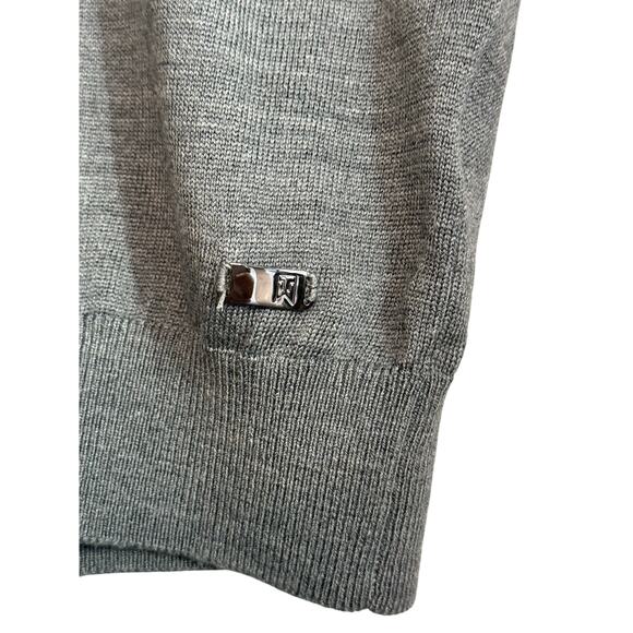 Tiger Woods Collection Men’s XL Gray Wool Golf Vest Windstopper Style - Picture 5 of 6